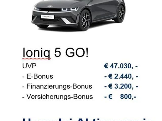 Hyundai IONIQ 5 Ioniq 5 84kWh GO / 40.590,- bei Leasing u. Vers...