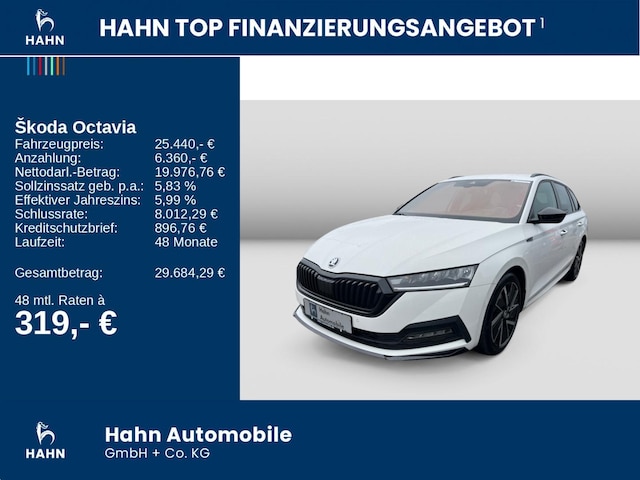 Skoda Octavia 2.0 TDI Combi Sportline