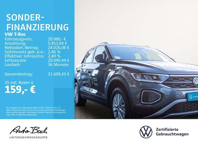 Volkswagen T-Roc 1.5 TSI DSG Life
