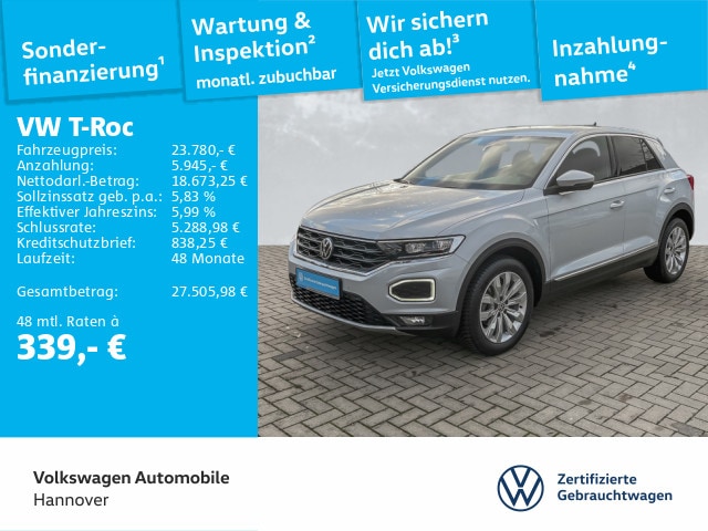 Volkswagen T-Roc 1.5 TSI DSG Sport