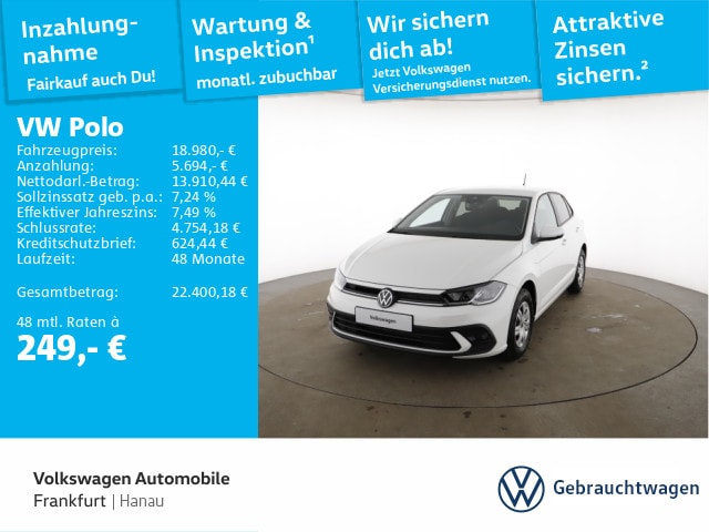 Volkswagen Polo Polo 1.0 Basis FrontAssist LED DAB+