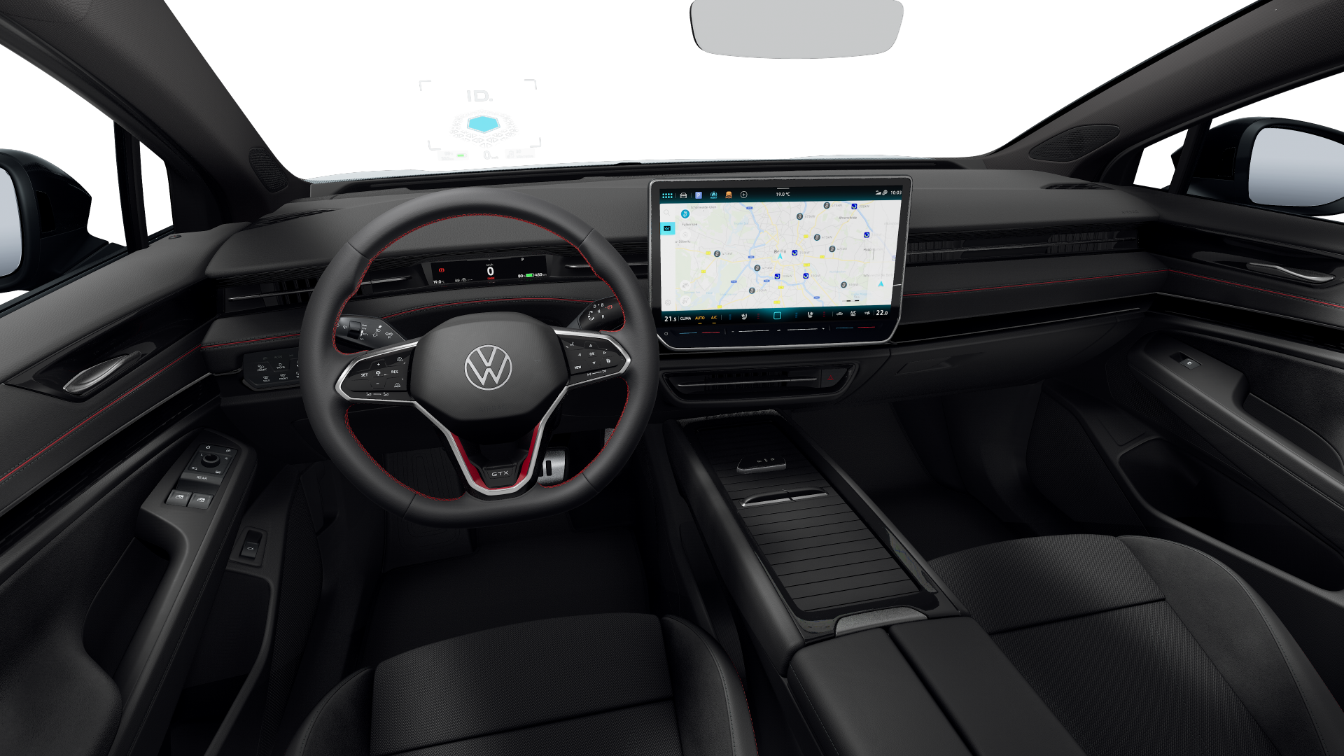 Volkswagen ID.7 340PS 4M NP.73T ACC.5J-G.WÄRMEPUMPE.AHK.AREA-VIEW.NAVI.HUD.LED.LKRD-HZ