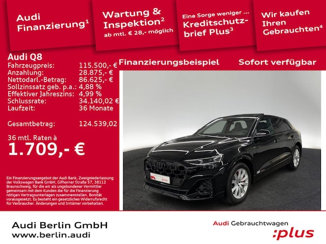 Audi Q8 Hybride Quattro