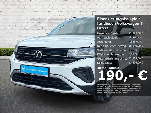 Volkswagen T-Cross 1.0 TSI Life