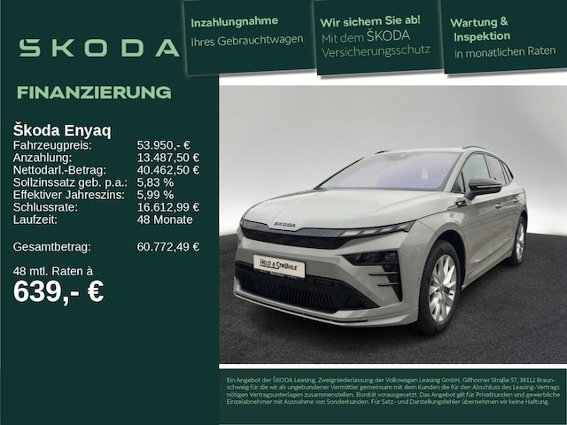 Skoda Enyaq 4x4 RS Suite