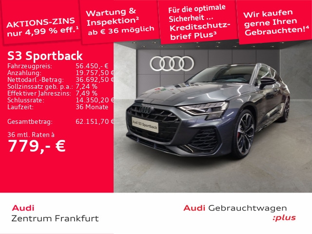 Audi S3 Quattro S-Tronic Sportback