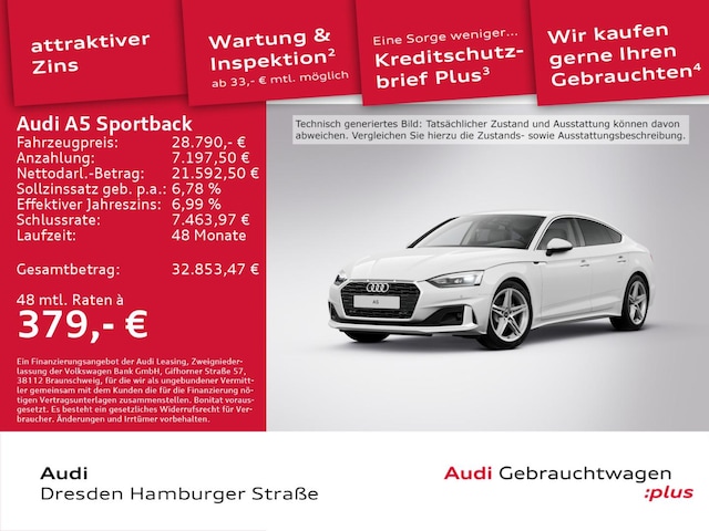 Audi A5 35 TFSI S-Tronic Sportback