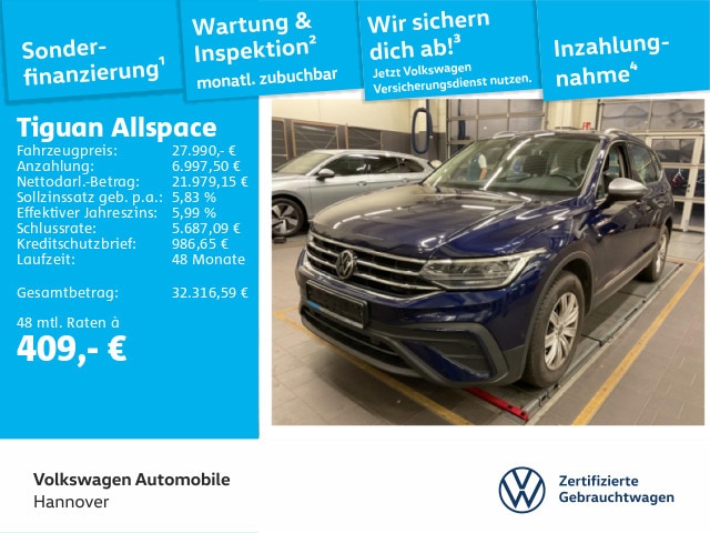 Volkswagen Tiguan 1.5 TSI Allspace Life