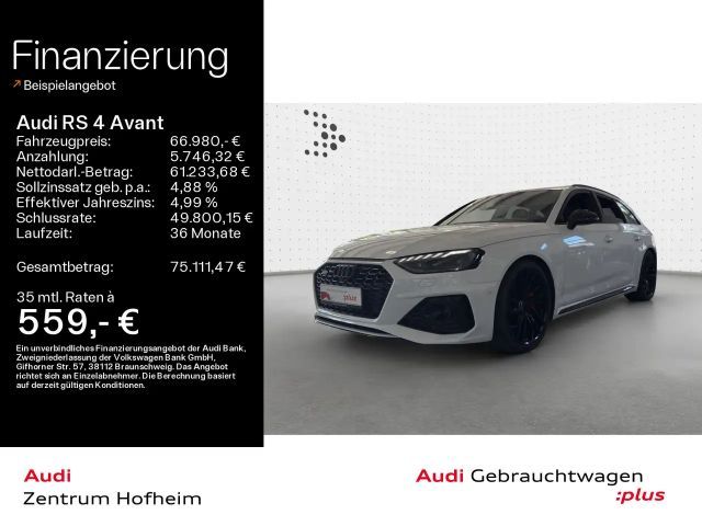 Audi RS4 *EUPE 125.126*280 km/h*Keramik*HUD*B&O