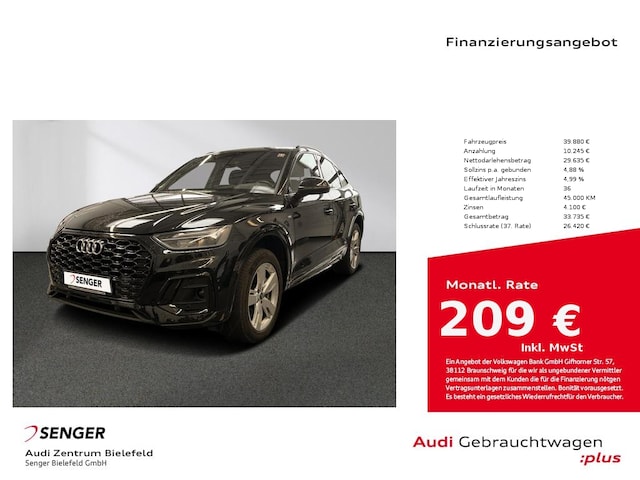Audi Q5 50 TDI Quattro Sportback