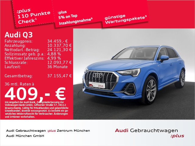 Audi Q3 35 TDI S-Line S-Tronic