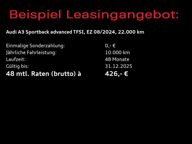 Audi A3 35 TFSI S-Tronic Sportback