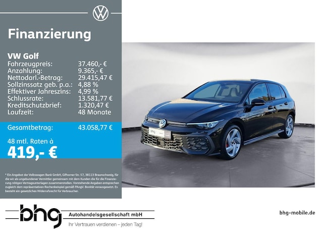 Volkswagen Golf DSG GTE eHybrid