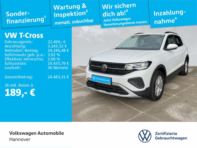 Volkswagen T-Cross 1.0 TSI Life