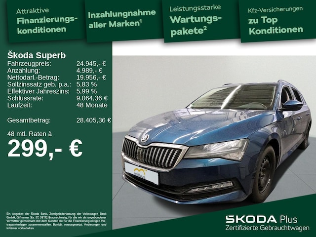 Skoda Superb 2.0 TDI Ambition Combi