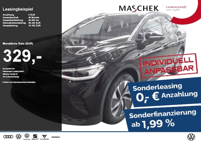 Volkswagen ID.4 Sonderleasing! AHK Navi Anschlussg IQLight HUD