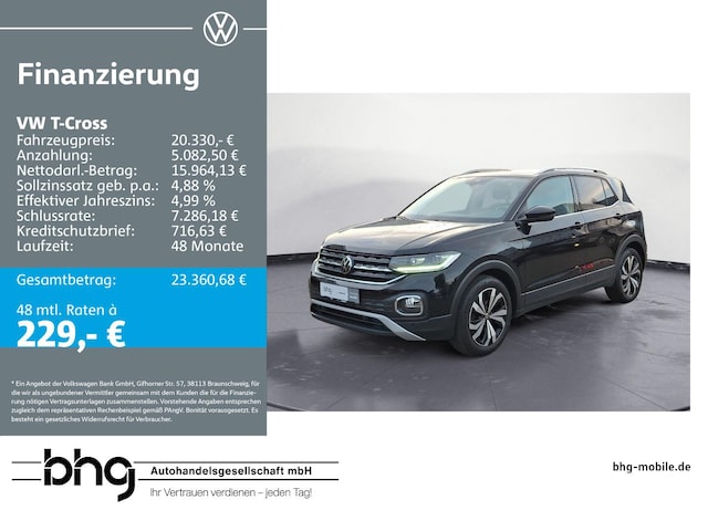 Volkswagen T-Cross 1.0 TSI DSG Style