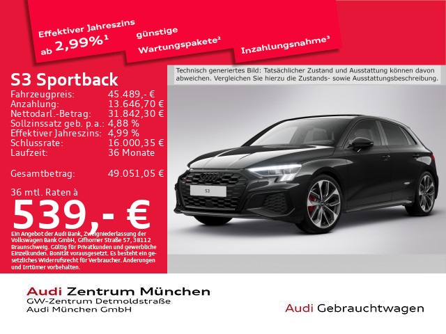 Audi S3 Quattro S-Tronic Sportback