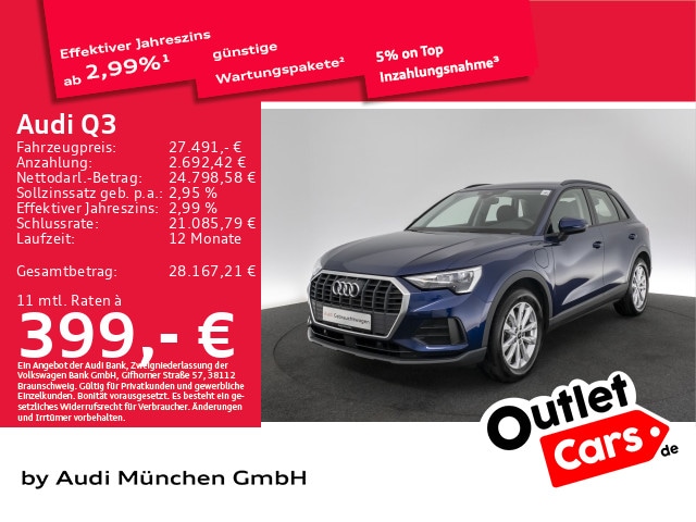 Audi Q3 45 TFSI Hybride S-Tronic