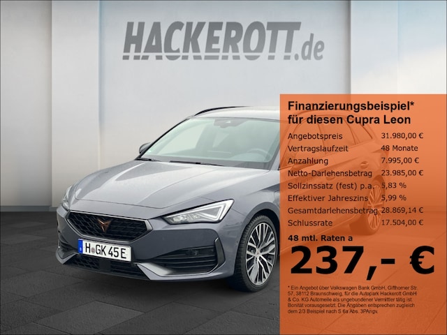 Cupra Leon 1.4 e-Hybrid Sportstourer