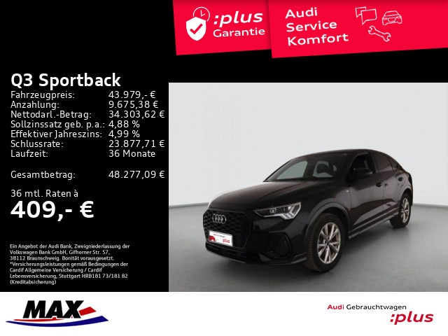 Audi Q3 35 TDI S-Line S-Tronic Sportback