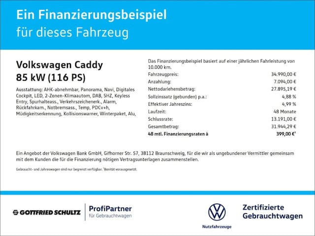 Volkswagen Caddy 1.5 TSI
