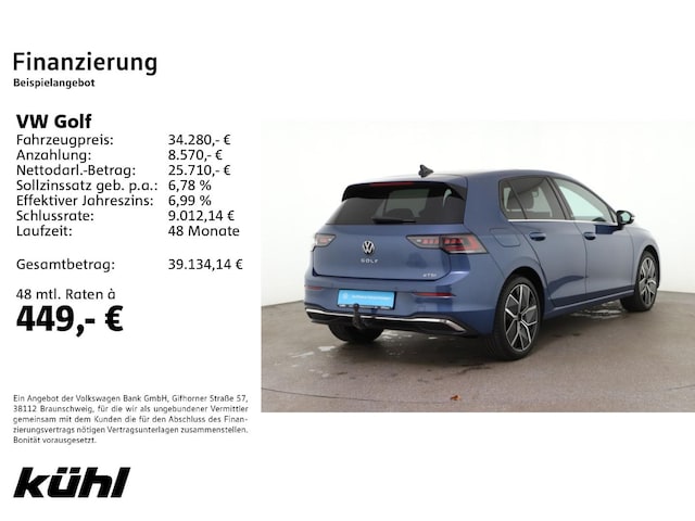 Volkswagen Golf 1.5 eTSI DSG Golf VIII IQ.Drive
