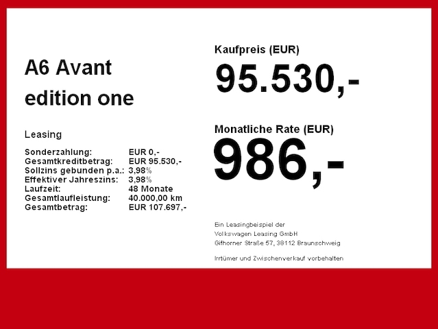 Audi A6 e-tron Avant Quattro