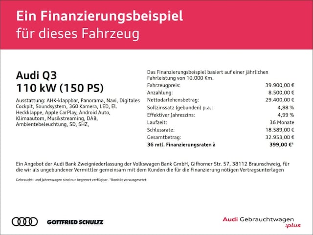 Audi Q3 35 TFSI S-Line S-Tronic Sportback