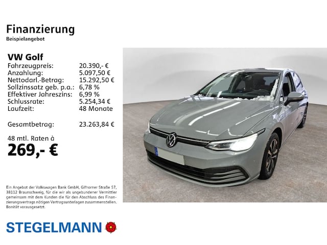 Volkswagen Golf 1.5 eTSI DSG Golf VIII