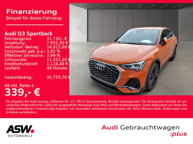 Audi Q3 35 TFSI S-Tronic Sportback