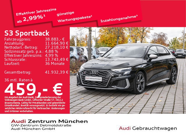 Audi S3 Quattro S-Tronic Sportback