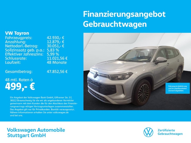 Volkswagen Tayron 1.5 TSI DSG Life