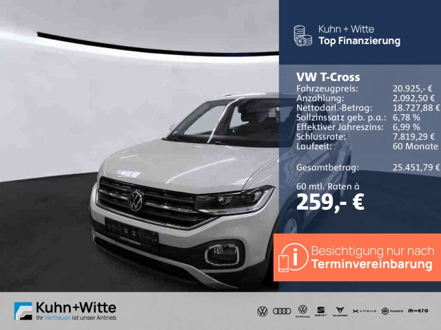Volkswagen T-Cross 1.0 TSI Style