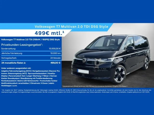 Volkswagen Multivan 2.0 TDI DSG Style T7