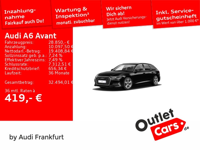 Audi A6 40 TDI Avant S-Tronic