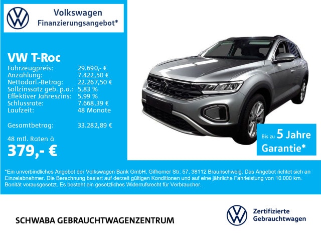 Volkswagen T-Roc 1.5 TSI DSG Life