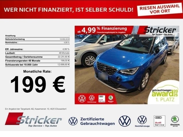 Seat Arona 1.0 TSI Connect DSG