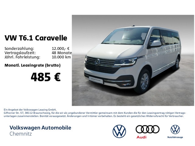 Volkswagen Caravelle Comfortline Lang T6