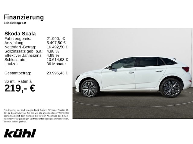 Skoda Scala 1.0 TSI Tour