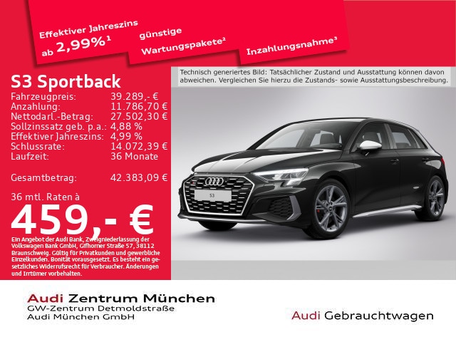 Audi S3 Quattro S-Tronic Sportback