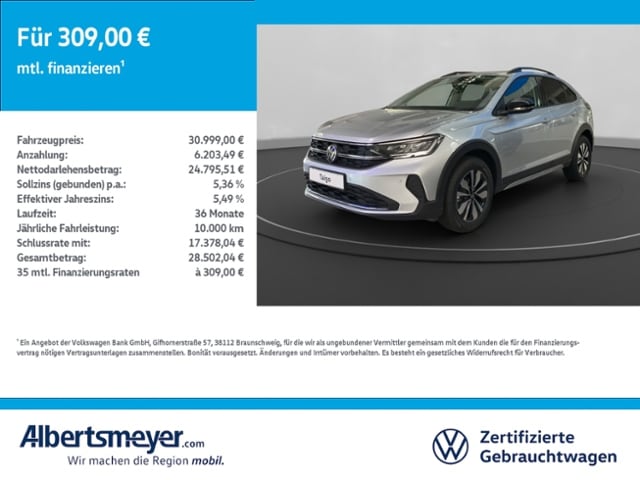 Volkswagen Taigo 1.0 TSI