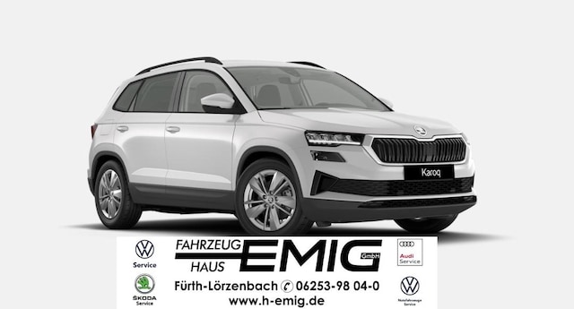 Skoda Karoq DSG,ANSCHLUSSGARANTIE,ANHÄNGEVORRICHTUNG,LENKRADHEIZUNG