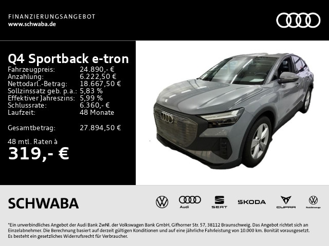 Audi Q4 e-tron 35 Sportback