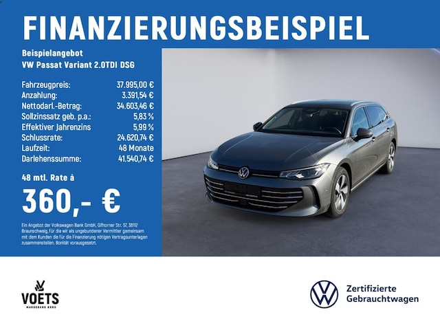 Volkswagen Passat 2.0 TDI Business DSG Variant