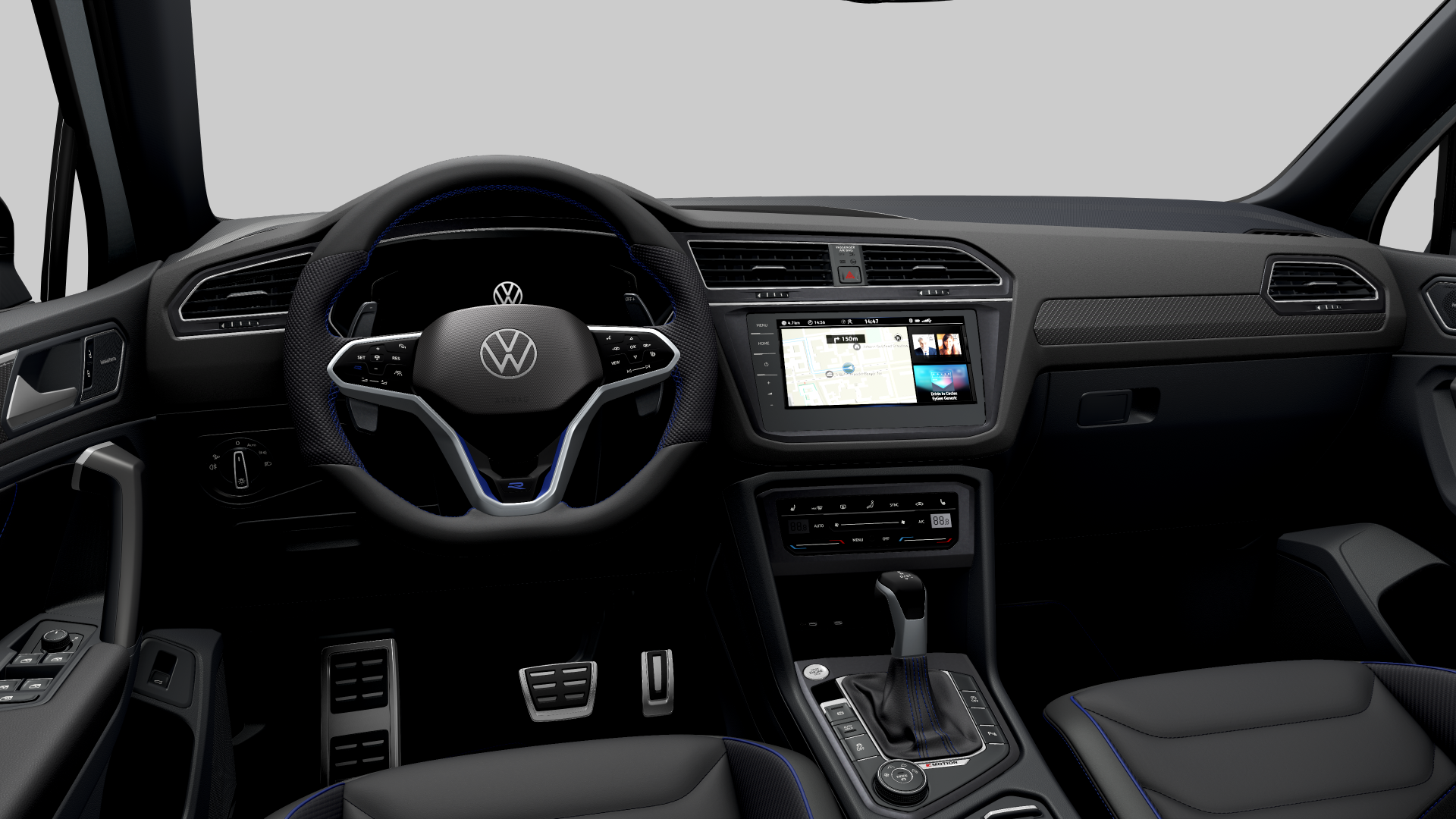 Volkswagen Tiguan Tiguan 2.0 R BLACKSTYLE 4X4 LEDER PANO AHK LM21