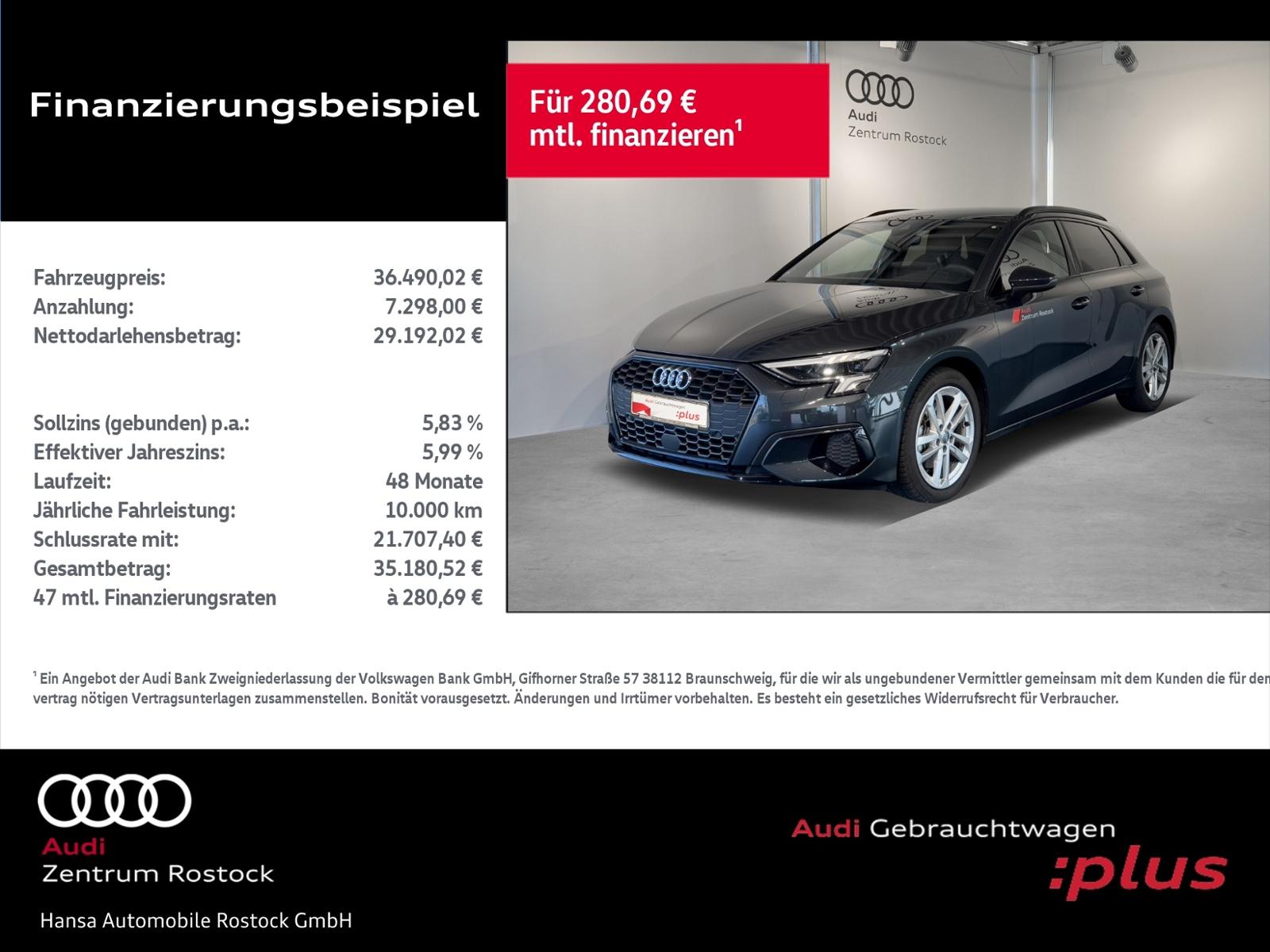 Audi A3 35 TFSI S-Line S-Tronic Sedan Sportback