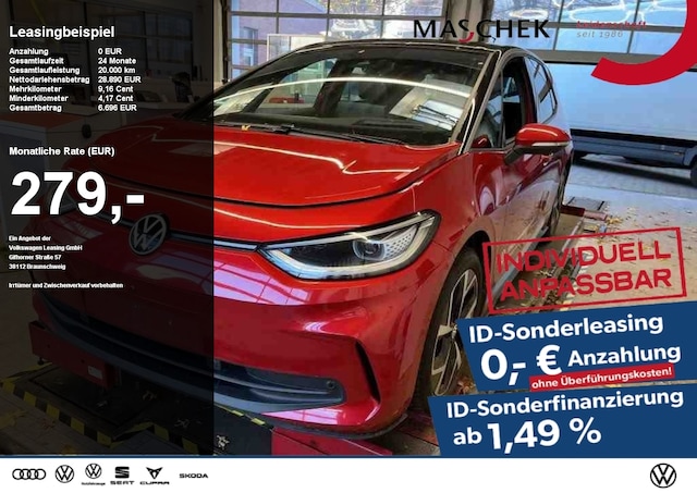 Volkswagen ID.3 Area View Sonderleasing Massage Matrix