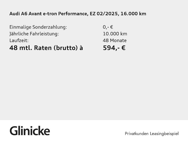 Audi A6 e-tron Avant Performance