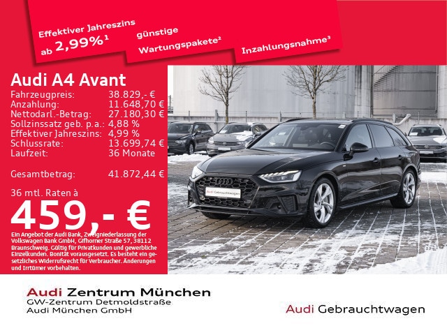 Audi A4 40 TFSI Avant S-Line S-Tronic